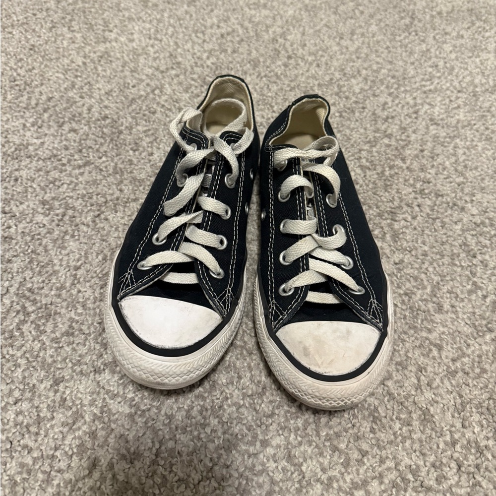 Converse Kids Black and White Sneakers
